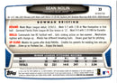 2013 Bowman Draft Picks & Prospects Chrome Sean Nolin