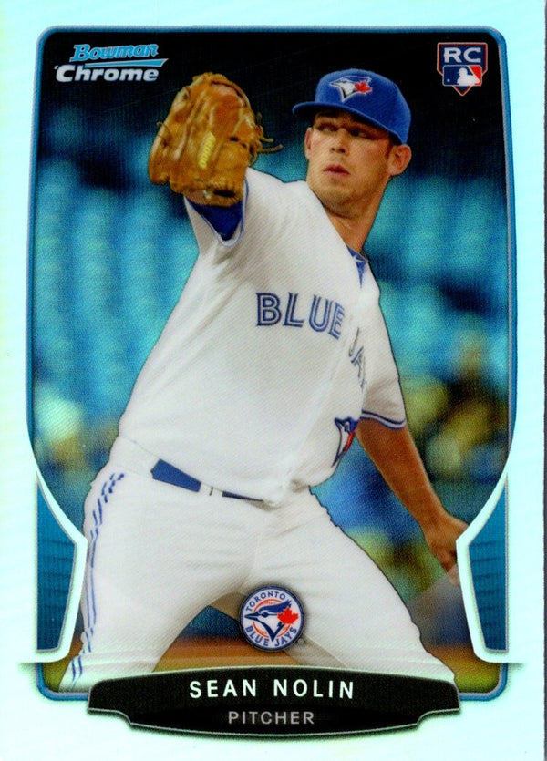 2013 Bowman Draft Picks & Prospects Chrome Sean Nolin #33 Rookie