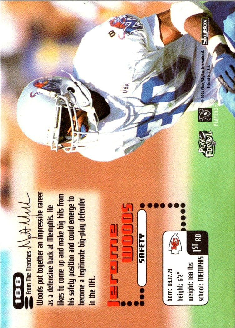 1996 SkyBox Impact Jerome Woods