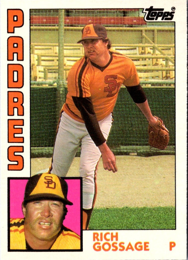 1984 Topps Traded Rich Gossage