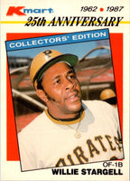 1987 Topps Kmart 25th Anniversary Willie Stargell #22