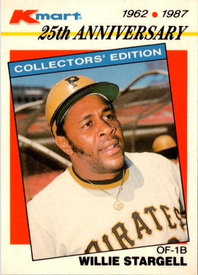 1987 Topps Kmart 25th Anniversary Willie Stargell #22