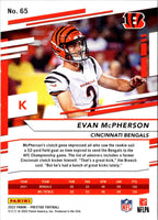 2022 Panini Prestige Evan McPherson #65
