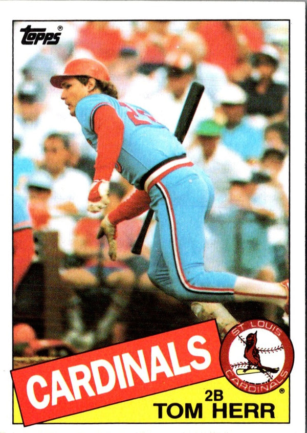 1985 Topps Tom Herr #113