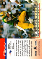 1995 SkyBox Impact Dino Philyaw #184 Rookie