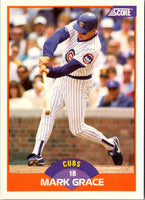 1989 Score Mark Grace #362