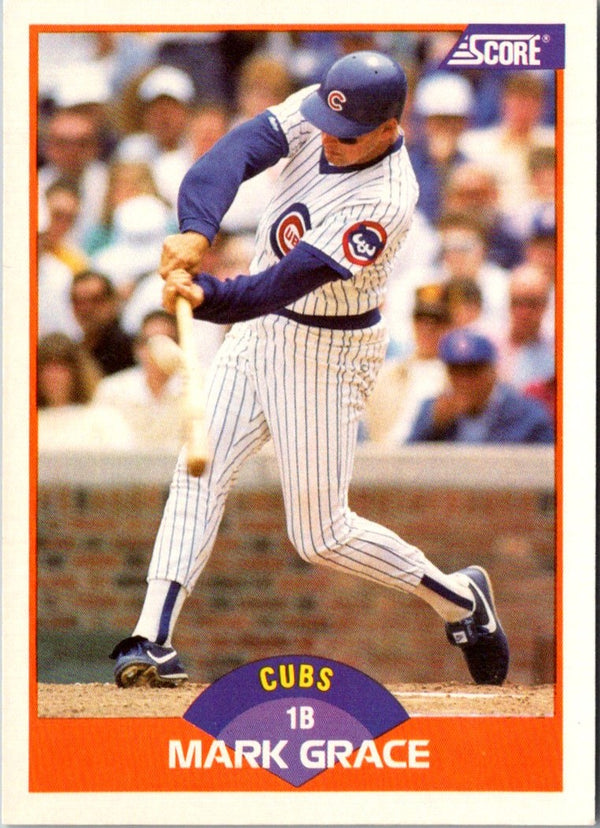 1989 Score Mark Grace #362