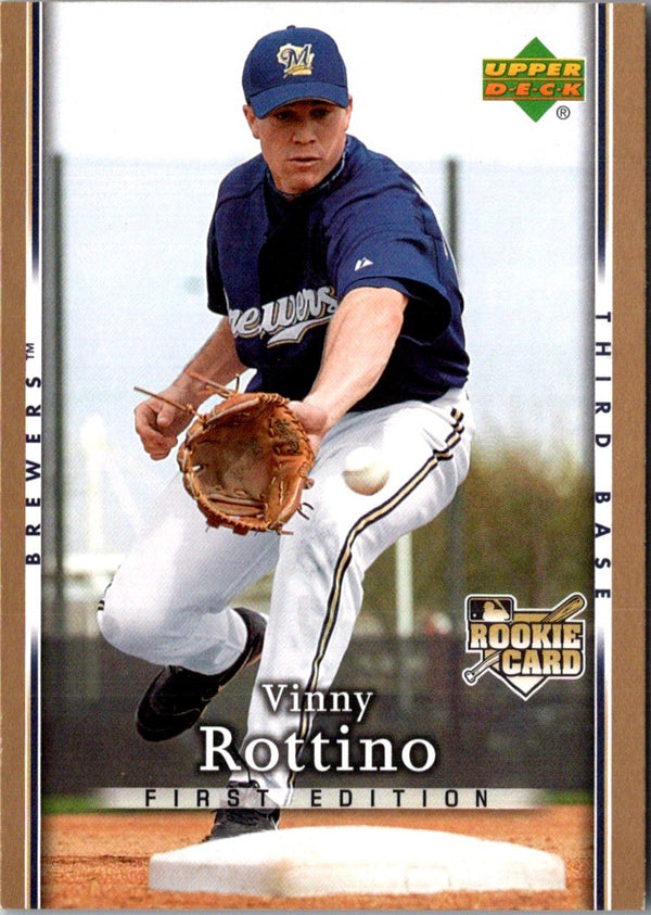 2007 Upper Deck First Edition Vinny Rottino #26