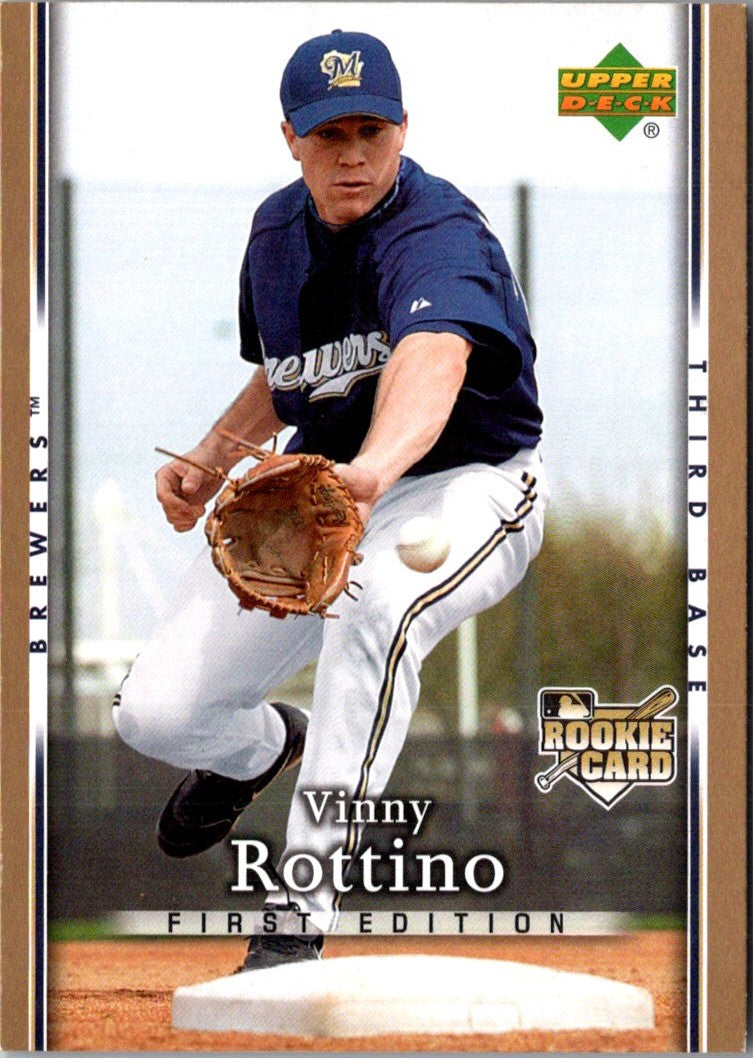 2007 Upper Deck First Edition Vinny Rottino