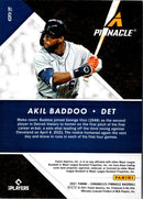 2021 Panini Chronicles Pinnacle Akil Baddoo