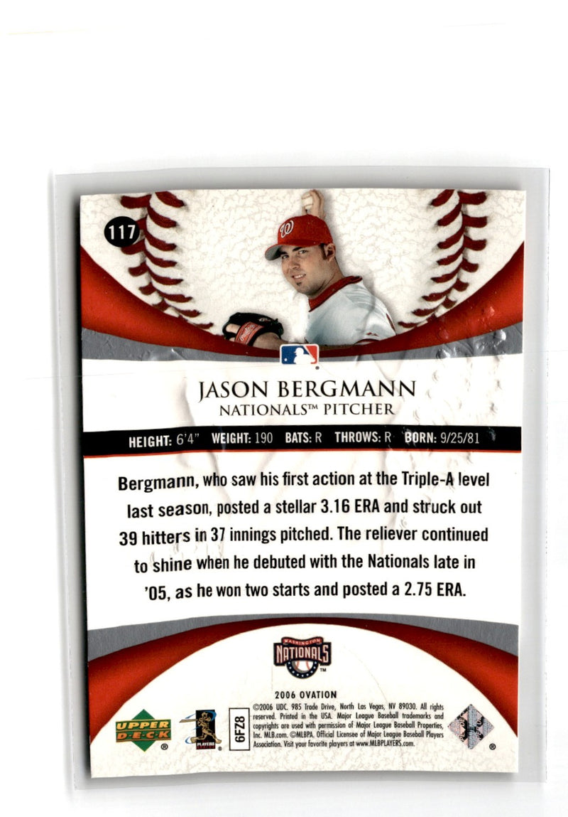 2006 Upper Deck Ovation Jason Bergmann