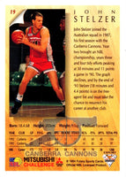 1994 Australian Futera NBL John Stelzer #19