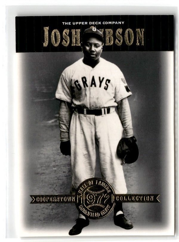 2001 Upper Deck Hall of Famers Josh Gibson #32