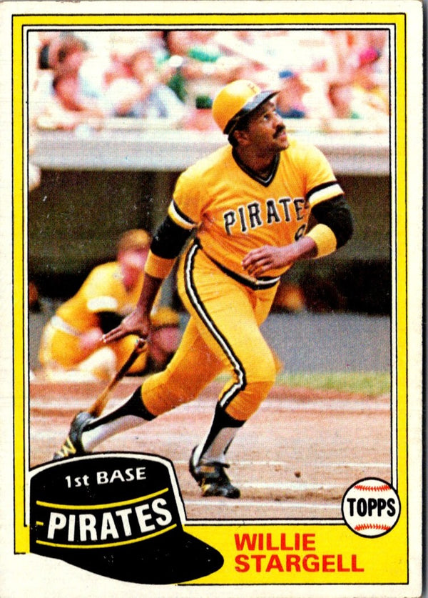 1981 Topps Willie Stargell #380