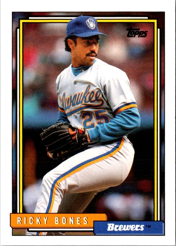 1992 Topps Traded Ricky Bones #13T