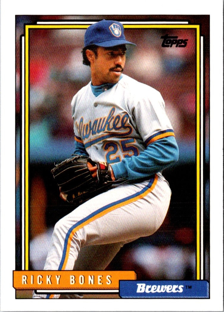 1992 Topps Traded Ricky Bones