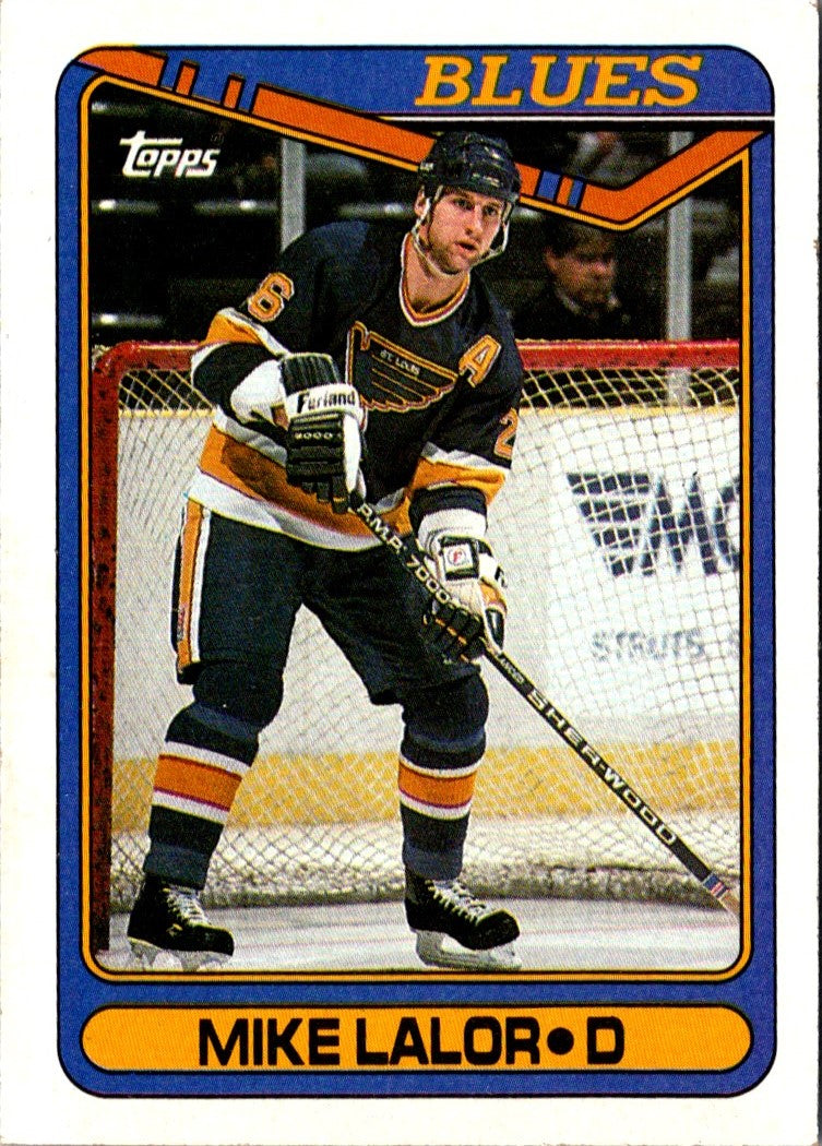 1990 O-Pee-Chee Mike Lalor