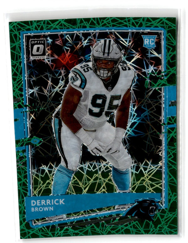 2020 Donruss Optic Green Velocity Derrick Brown #114