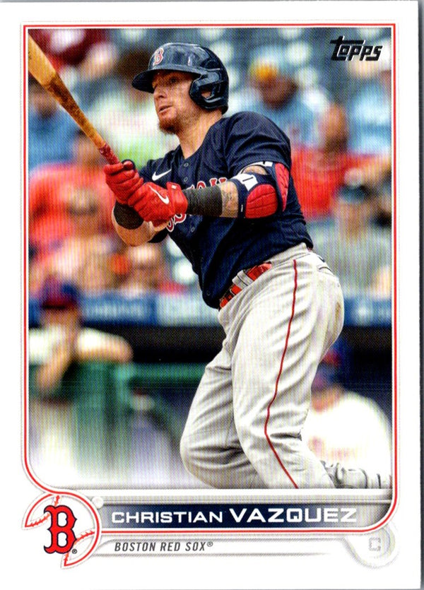 2022 Topps Christian Vazquez #63