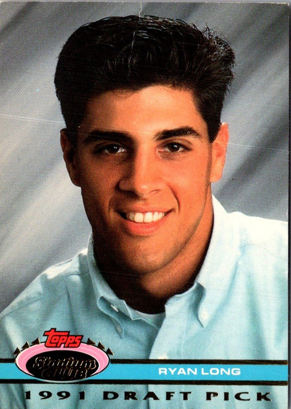 1992 Stadium Club Dome Ryan Long #109 Rookie
