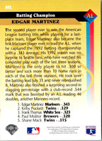 1993 Upper Deck Gold Hologram Edgar Martinez #495