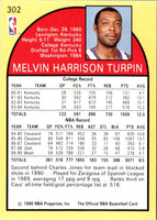 1990 Hoops Mel Turpin #302