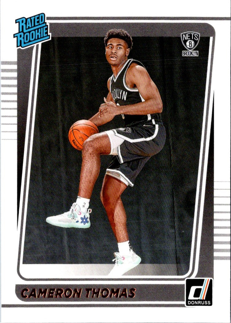 2021 Donruss Rated Rookies Cameron Thomas