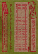 1985 Topps Bruce Berenyi