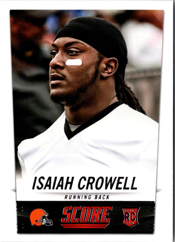 2014 Score Isaiah Crowell #413 Rookie