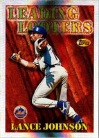 1997 Topps Chrome Season's Best Refractors Lance Johnson #SB25