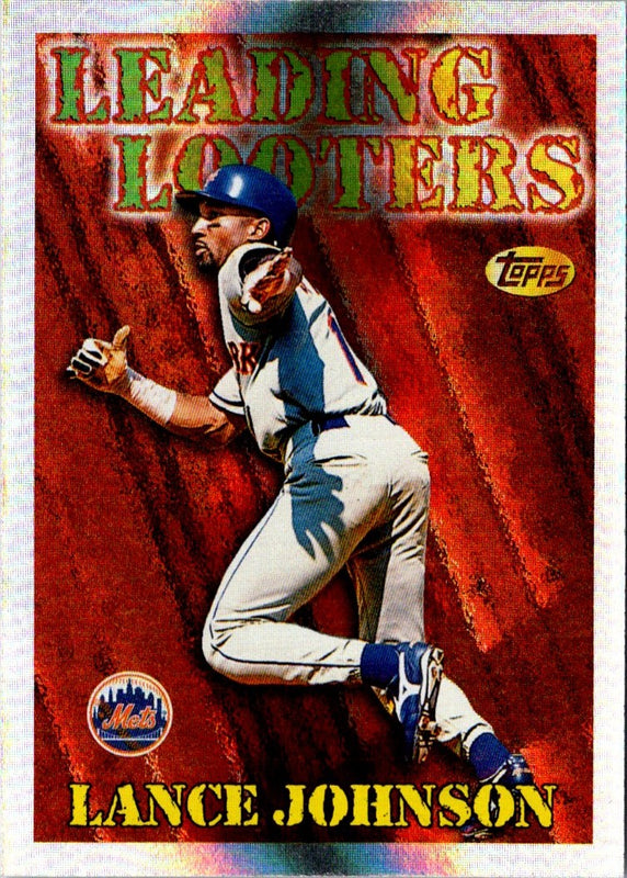 1997 Topps Chrome Season's Best Refractors Lance Johnson #SB25