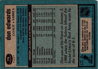 1981 Topps Don Edwards #E75