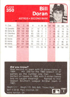 1985 Fleer Bill Doran #350