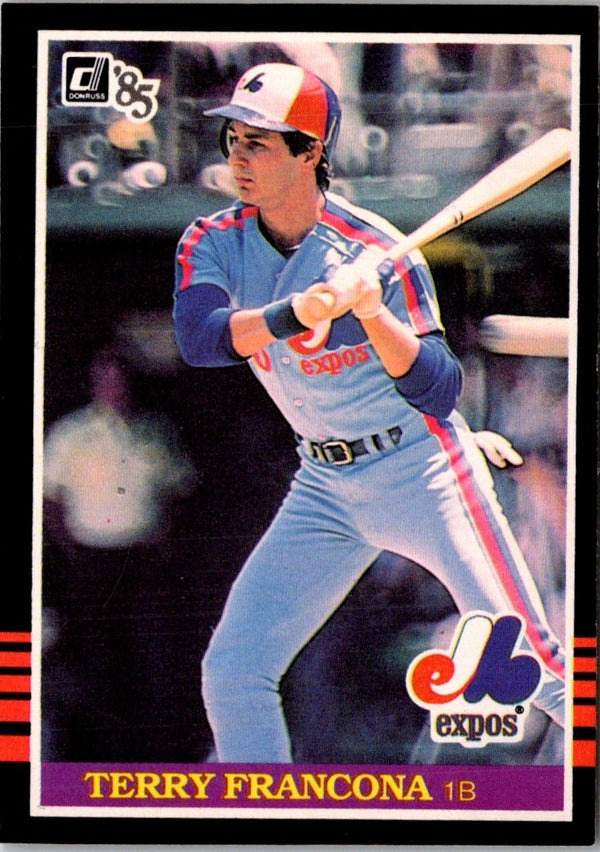 1985 Donruss Terry Francona #132