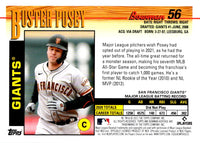 2021 Bowman Heritage Buster Posey #56