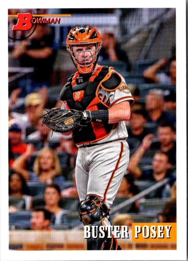 2021 Bowman Heritage Buster Posey #56