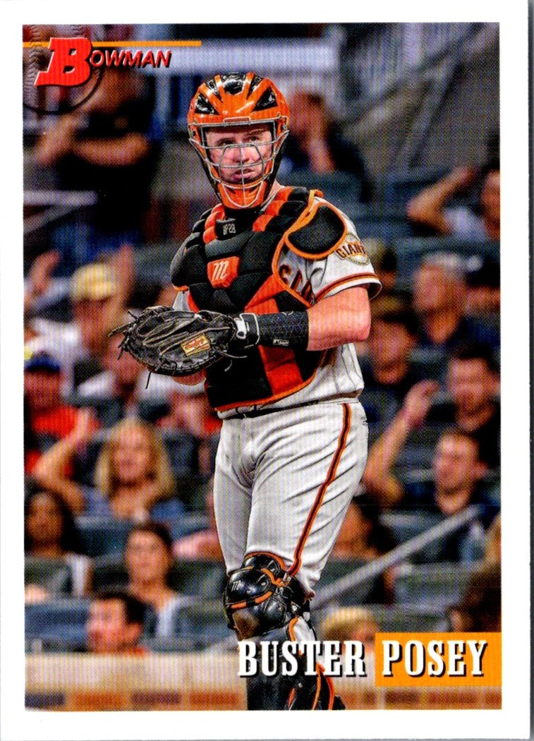 2021 Bowman Heritage Buster Posey