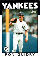 1986 Topps Ron Guidry #610