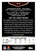 2009 Bowman Chrome Warrick Dunn