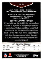 2009 Bowman Chrome Warrick Dunn #59