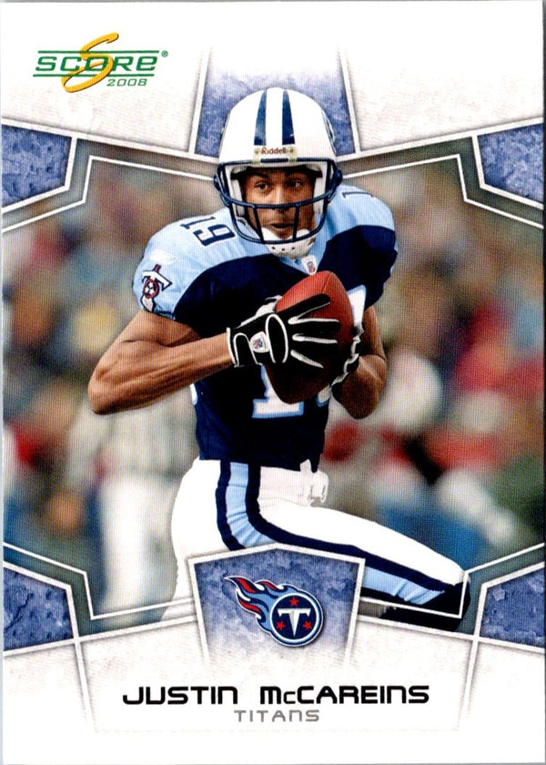 2008 Score Justin McCareins #312