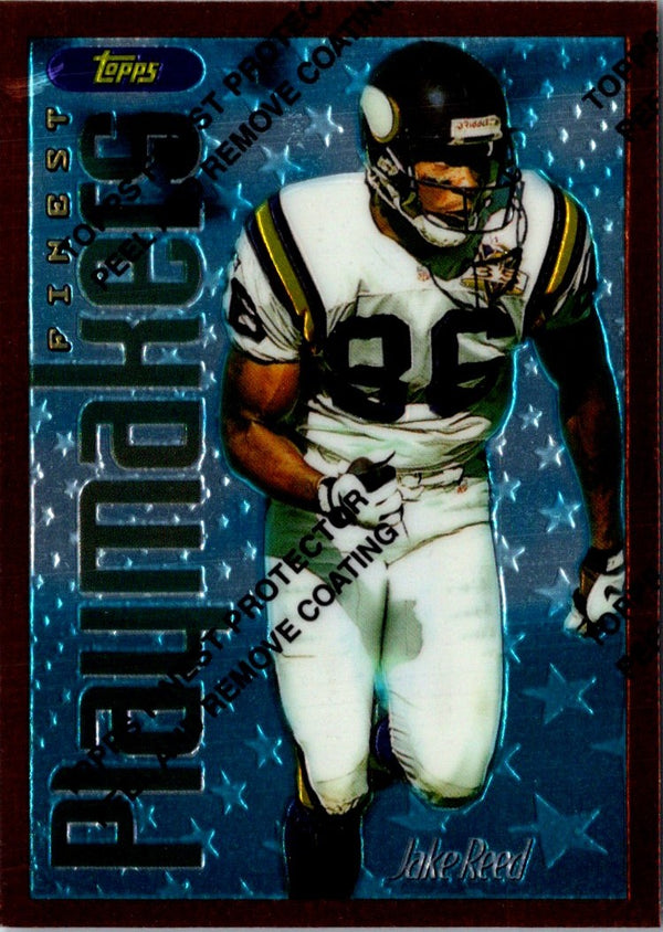 1996 Finest Jake Reed #52