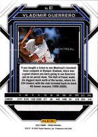 2023 Panini Prizm Blue Ice Vladimir Guerrero #87