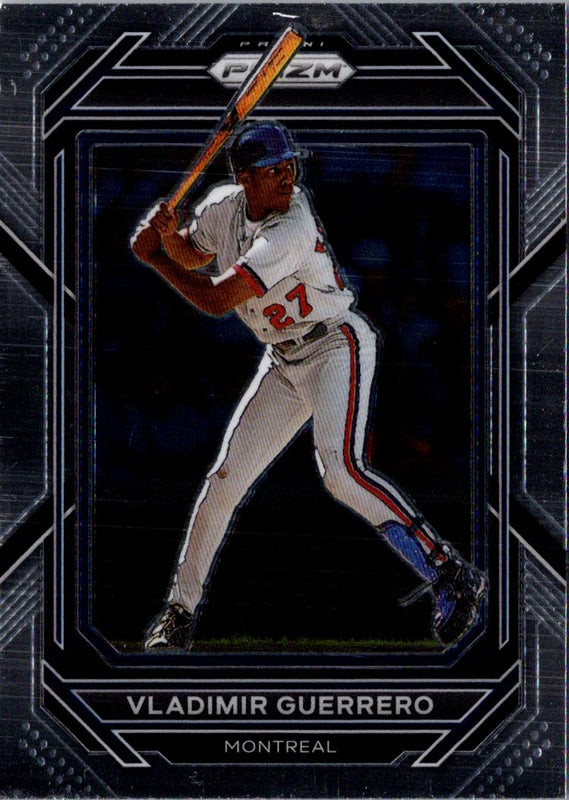 2023 Panini Prizm Blue Ice Vladimir Guerrero #87
