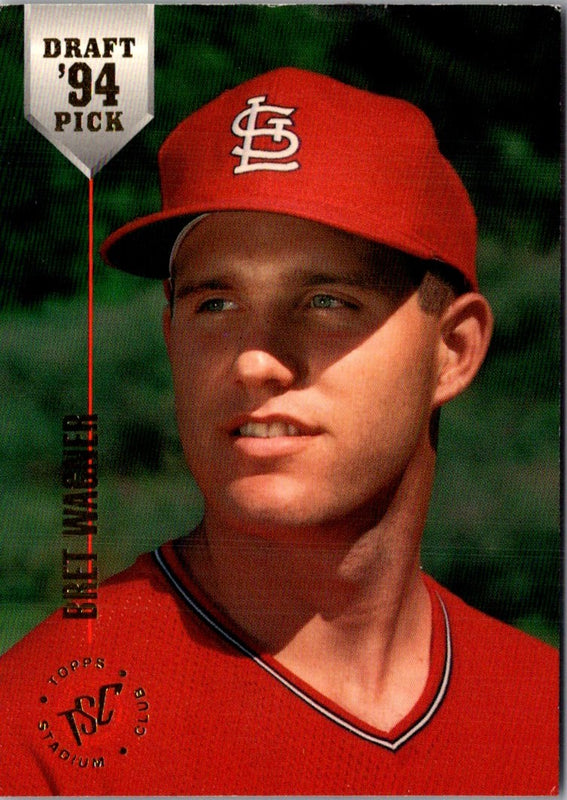 1994 Stadium Club Draft Picks Bret Wagner #86