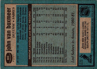 1982 O-Pee-Chee John Barrett #80 Rookie