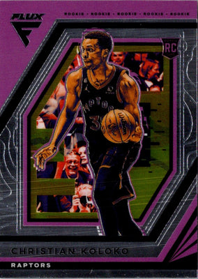 2022 Panini Flux Christian Koloko #241 Rookie