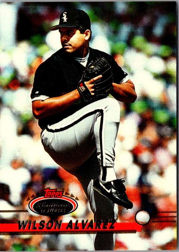 1993 Stadium Club First Day Production Wilson Alvarez #181