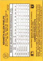 1987 Donruss Ken Phelps #317