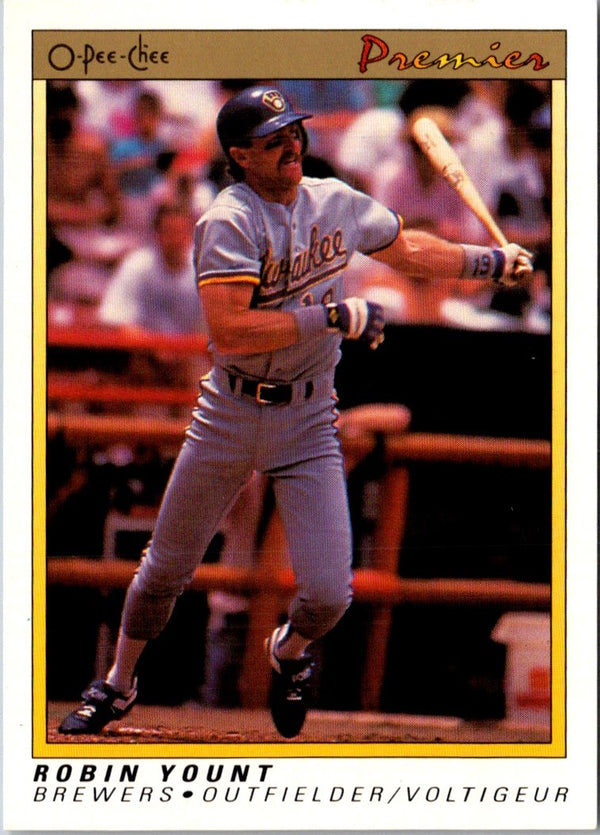 1991 O-Pee-Chee Premier Robin Yount #131